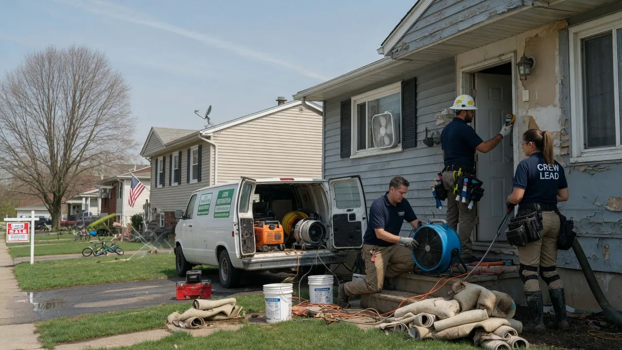 Flood Cleanup in Oakville, WA near me