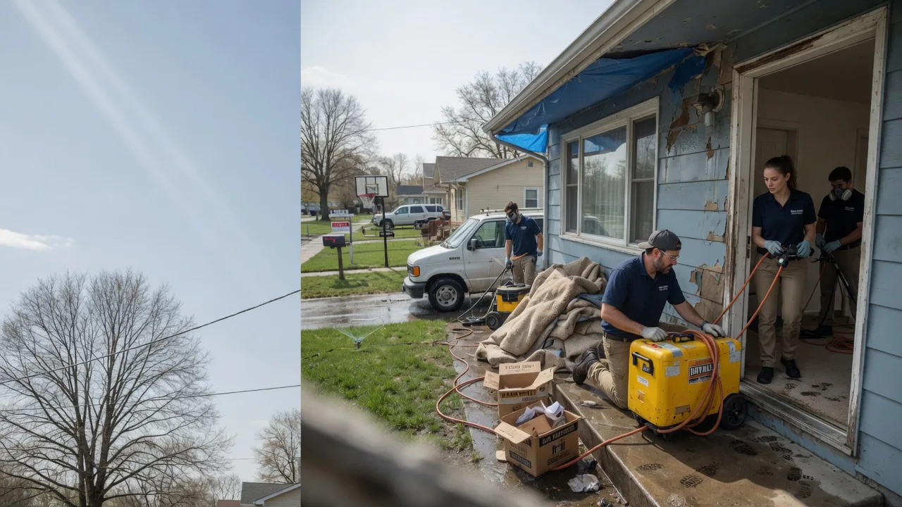 Basement Flood Cleanup in Oakville, WA near me